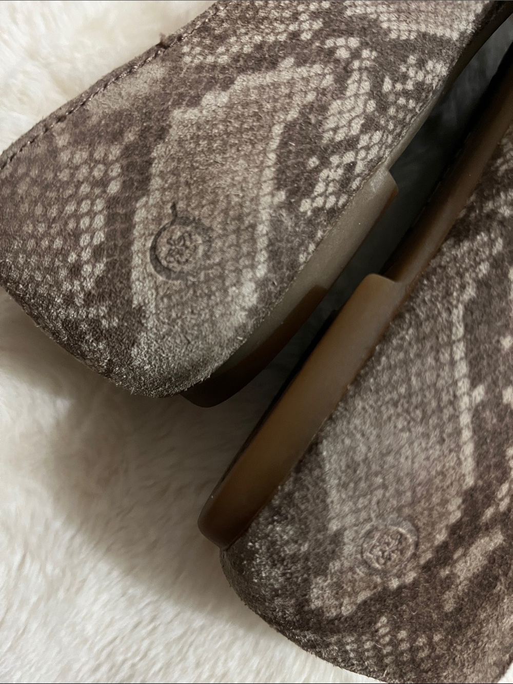 Born Taupe Leather Ballet Flats - Picture 12 of 12